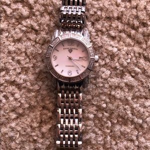 Women’s Swiss Legends Marquise Diamond Watch
